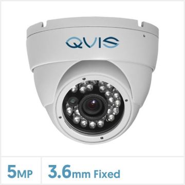 5MP 4-in-1 Fixed Lens Eyeball Dome CCTV Camera with 24pcs IR (White), Q5-EYE-FW24