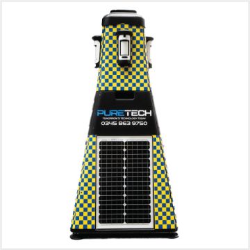 RapiDetect - Solar Power Ajax Rapid Deployable Tower with 360-Degree View, RAPIDETECT.41.PHOD
