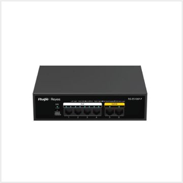 6-Port 100Mbps Unmanaged PoE Switch, RG-ES106F-P