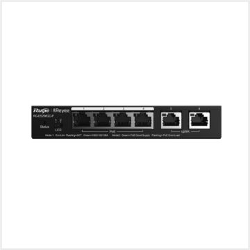 6-Port Gigabit Smart PoE Cloud-Managed Switch, RG-ES206GC-P