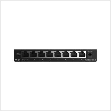 Reyee 8-Port Gigabit Smart Cloud Managed Non-PoE Switch, RG-ES208GC