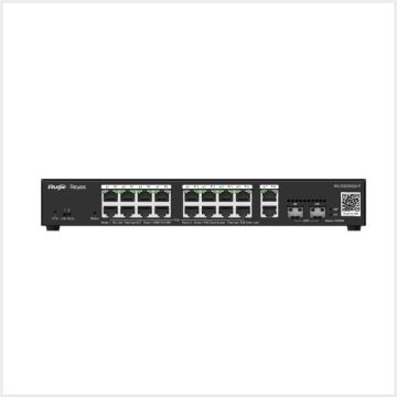 20-Port Gigabit Smart PoE Cloud-Managed Switch, RG-ES220GS-P