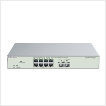 8-Port Multi-Gigabit Layer L2+ Managed PoE Switch, RG-NBS5300-8MG2XS-UP