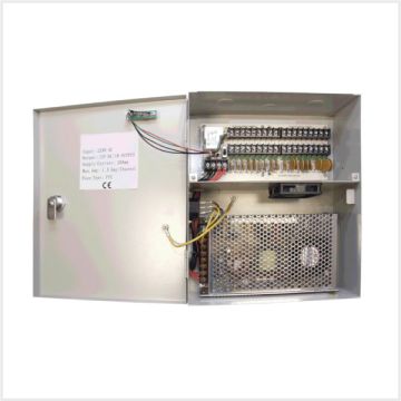 18 Port 20 Amp 12V Power Supply, TD-PSU-20A-18B