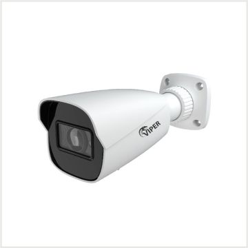 4K/8MP Viper Network IR Fixed Lens Bullet Camera (White), BULLETVIP4KS3-FW-A