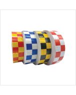 RapiDetect Reflective Chequered Sticker for Security Tower, RAPIDETEC-STICKERS