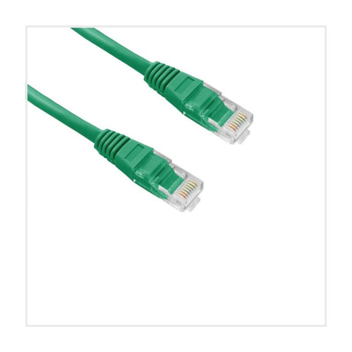 Connectix Cat6 0.5m Patch Lead Green main product photo