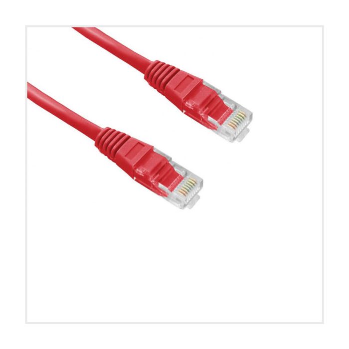 Connectix Cat6 0.5m Patch Lead Red main product photo