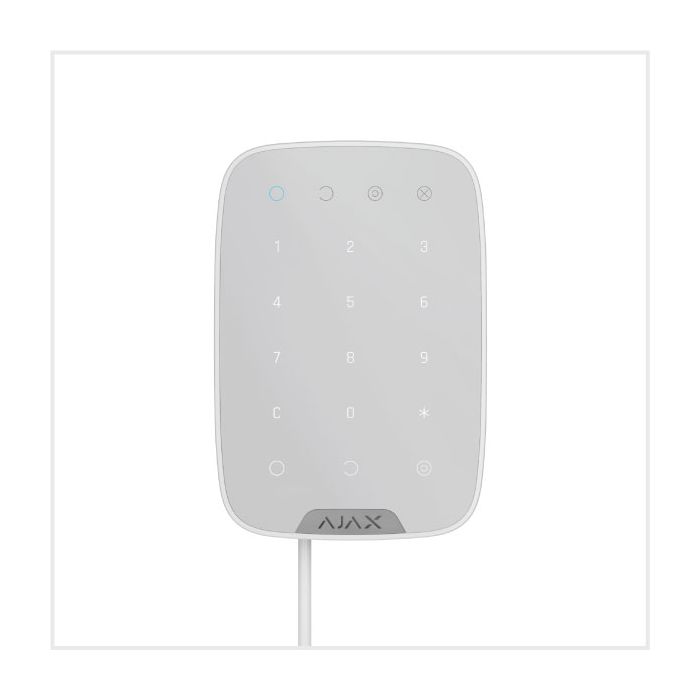 Ajax Keypad Fibra PD White main product photo