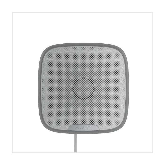 Ajax StreetSiren Fibra PD White main product photo