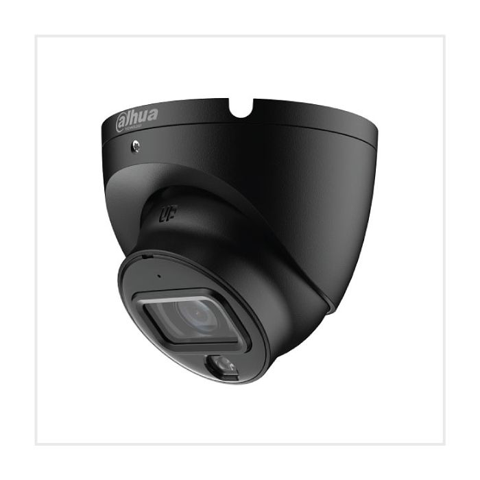 Dahua 6MP Entry Smart Dual Light Fixed-focal Eyeball Network Camera Black main product photo