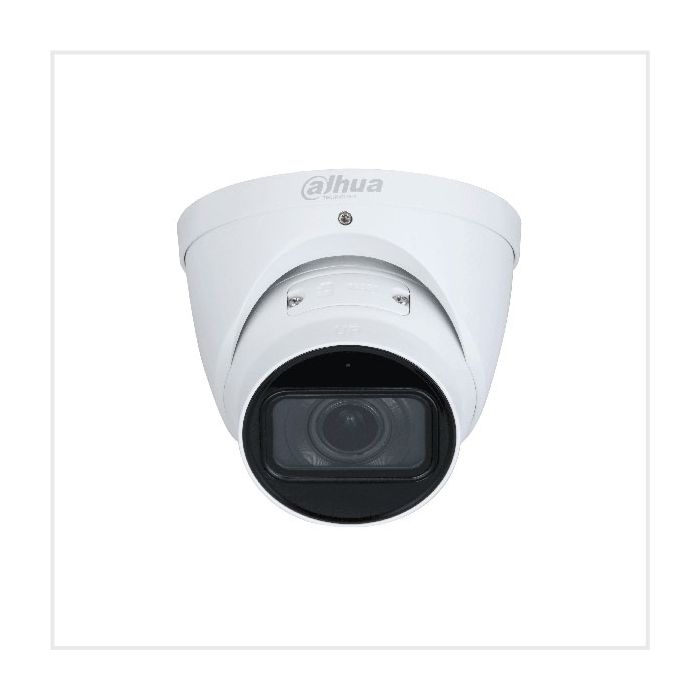 Dahua 8MP IR Varifocal Turret WizSense Network Camera (White) main product photo