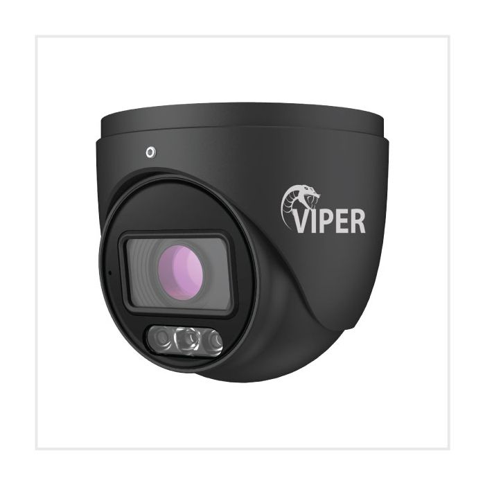 6MP Motorised Smart Dual-Illumination Turret Camera with People & Vehicle Detection (Grey Housing) main product photo