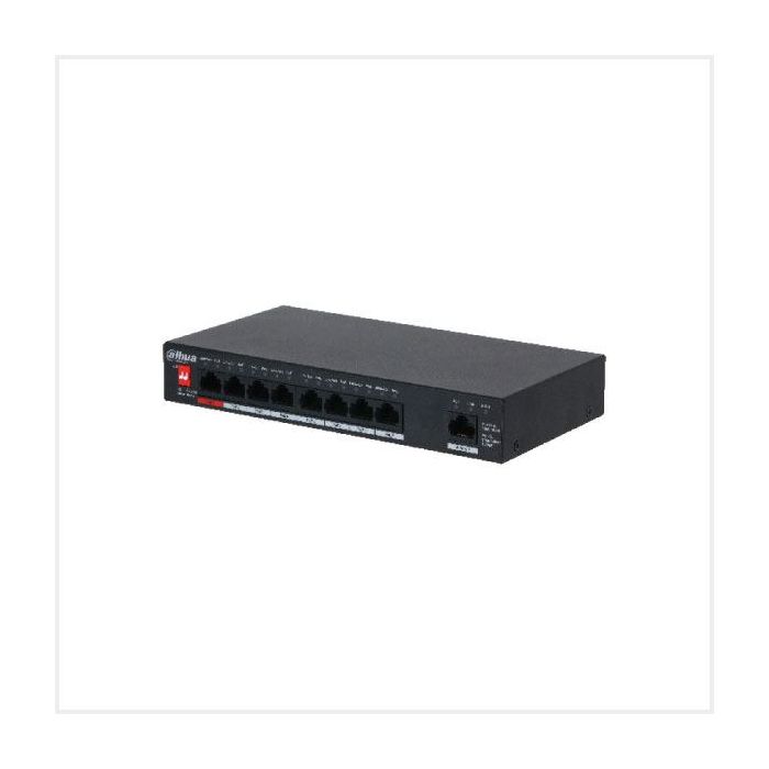 9-Port Unmanaged Desktop Switch with 8-Port PoE main product photo