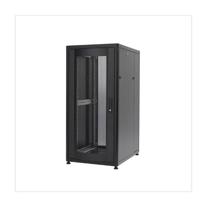 Connectix RackyRax Floor Standing Server Cabinet 21u Mesh Door main product photo