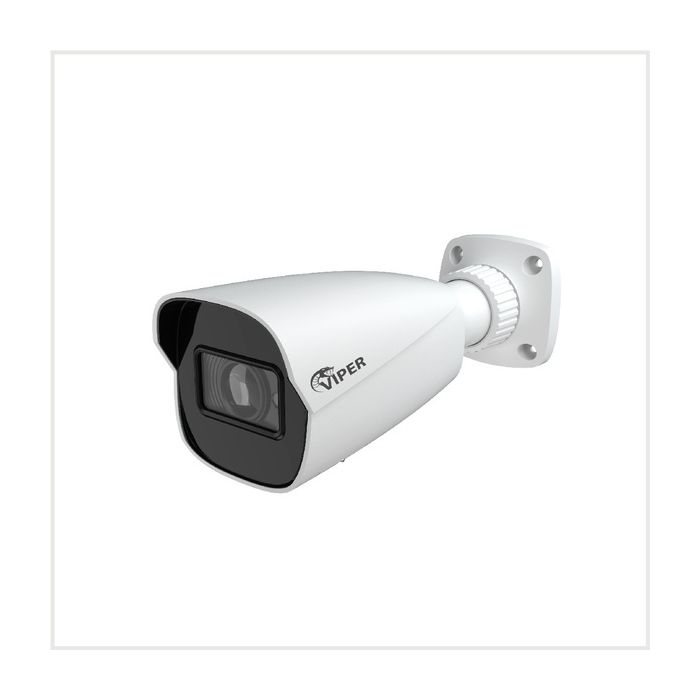Viper 4MP Motorised E3 Range AI Bullet Camera (White) main product photo