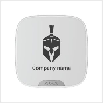 Ajax Brandplate for StreetSiren DoubleDeck white EU (Single), 39279.63.WH-SINGLE