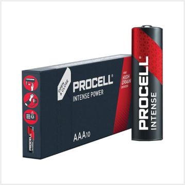Procell Intense AAA Battery, Pack of 10, MN2400INTPX/10
