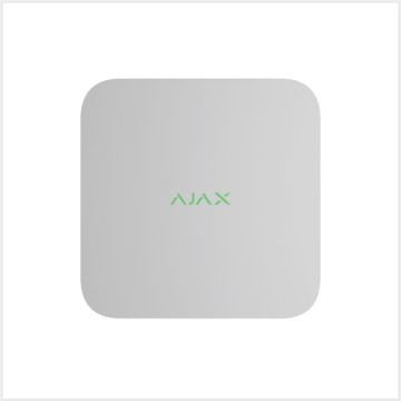 Ajax 8 Channel NVR (8EU) Plug Type G, 77612.122.WH
