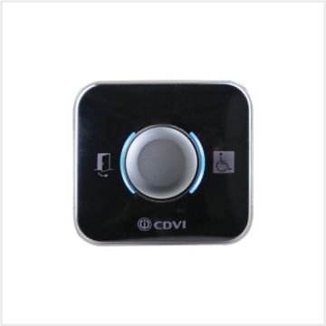 CDVI Push Button Exit Switch, Black Or White, BP68LS