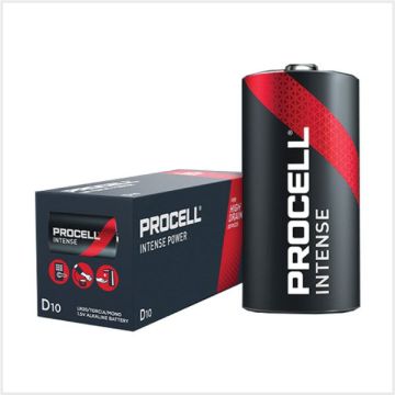 Procell Intense D Battery, Pack of 10, MN1300INTPX/10