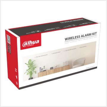 Dahua Wireless Alarm Kit with KeyFob Hub 2, DHI-ALARMKIT-FOBS-V2