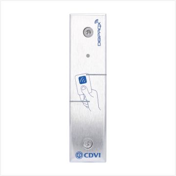 CDVI Narrow Style Stainless Steel Proximity Reader, DGLI-FN