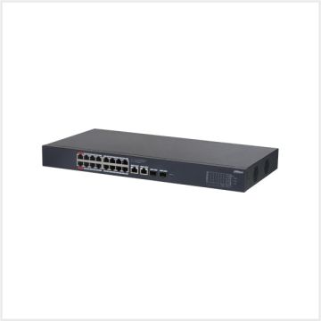 Dahua 20-Port Cloud Managed Desktop Gigabit Switch with 16-Port PoE, DH-CS4220-16GT-240