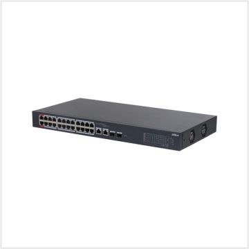 Dahua 26-Port Cloud Managed Desktop Switch with 24-Port PoE, DH-CS4226-24ET-240