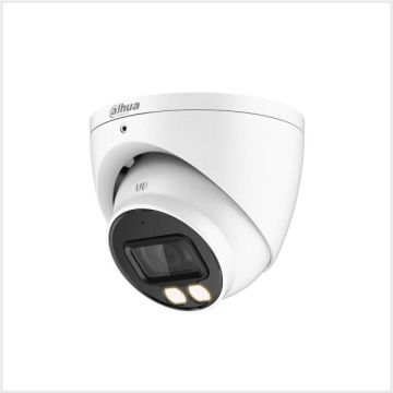 Dahua 5MP Full-Colour HDCVI Turret Camera (White), DH-HAC-HDW1509TP-A-LED-0280B-S2