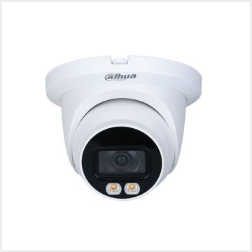 Dahua 8MP Full-Colour Active Deterrence Fixed Lens WizSense Turret Network Camera (White), DH-IPC-HDW3849HP-AS-PV-0360B-S3