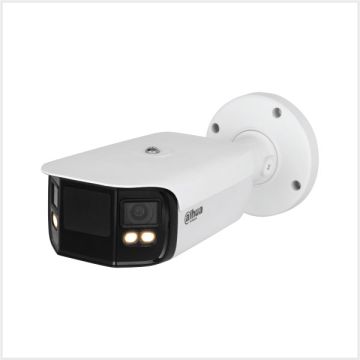 Dahua 2x4MP Full-colour Duo Splicing WizMind Active Deterrent Network Camera, DH-IPC-PFW5849-A180-E2-ASTE-0360