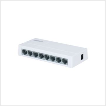 Dahua 8-Port Unmanaged Ethernet Switch, DH-PFS3008-8ET-L-V2