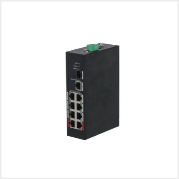 Dahua 10-Port Unmanaged Desktop Switch with 8 Port PoE, DH-PFS3110-8ET-96-V2