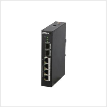 6-Port Managed Hardened Switch with 4-Port PoE, DH-PFS4206-4P-120