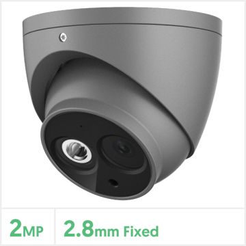 Eagle 2MP Fixed Lens HDCVI IR Turret Camera with 50m IR Range, EAGLE-50M-2-TUR-FG