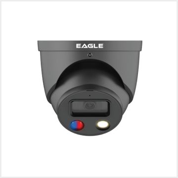 Eagle 4K Full-colour Active Deterrent Turret Camera, EAGLE8C-IP-AD-TUR-FG