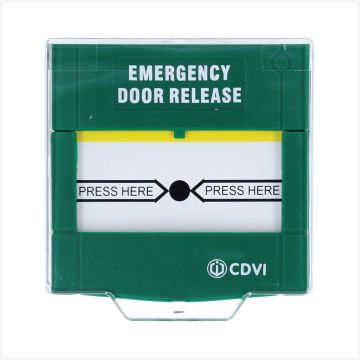 CDVI Double-Pole Resettable Emergency Door Release, EM201
