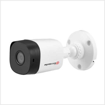 Express One 5MP HDCVI IR Fixed Lens Bullet Camera (White), EXP-5MP-BUL-FW