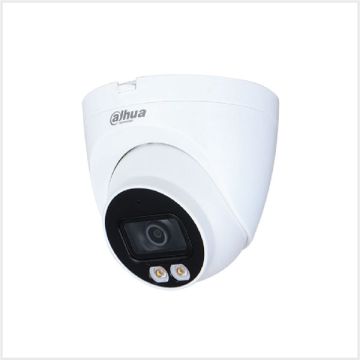 Dahua 4MP Lite Full-colour Fixed Lens Turret Network Camera (White), IHDW2439TP-ASLED28S2
