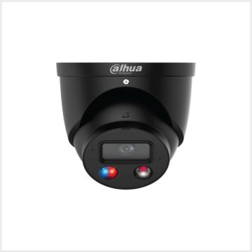 Dahua 4K Smart Dual Illumination Active Deterrence Fixed-focal Turret WizSense Network Camera (2.8mm, Grey), IHDW3849HP-AS-PV28S3G