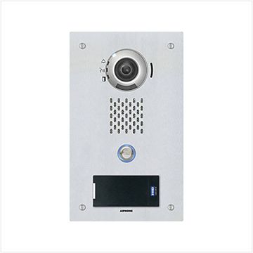 Aiphone IX2 Series Flush Video Door Panel With HID® multiCLASS® Reader, IX-DVF-P