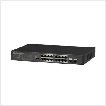 17-Port Unmanaged Switch with 16-Port PoE, PFS3117-16ET-135