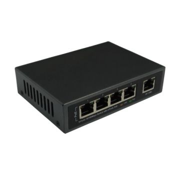 4 Port PoE Switch with 1 UpLink Port, POESWITCH-4