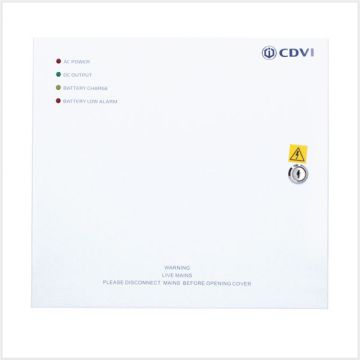 CDVI 12Vdc 1A Power Supply, Standard Case, PSU12-1SM