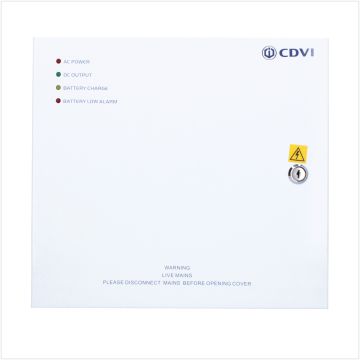 CDVI 12Vdc 1A Power Supply, Standard Case, PSU12-1SM