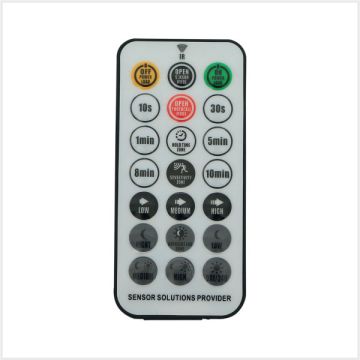 Remote Control for PIR Sensor for Tri-Colour QFloods, PTFLOOD1-REMOTE