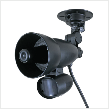 100dB Horn Speaker with Built-in 12m x 75 Degree PIR, PV-12E