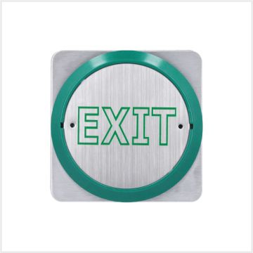 CDVI All-Active Exit Logo Exit Button, Surface Mount, RTE-85E