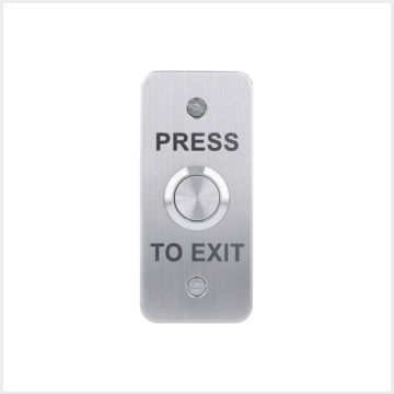 CDVI Stainless Steel Exit Button, Architrave, Surface Mount, RTE-AS